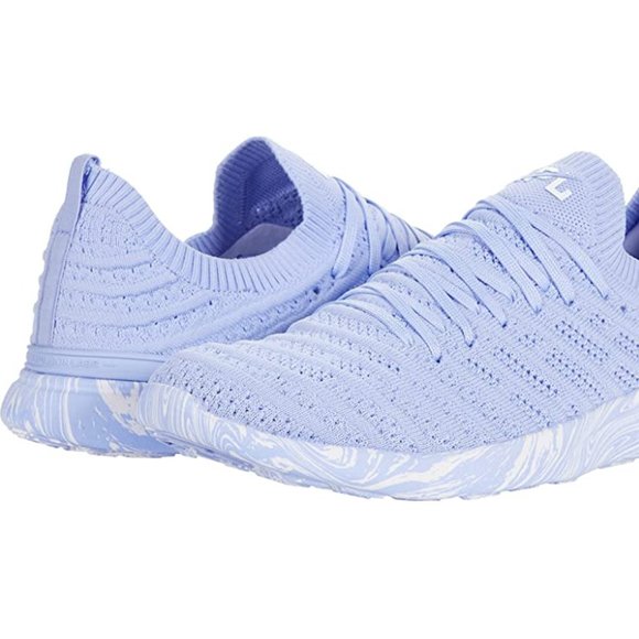APL Shoes - APL Techloom Wave Hybrid Running Shoe BELLFLOWER WHITE MARBLE 8